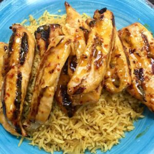 6 Peri Peri Strips with Spicy Rice & Drink